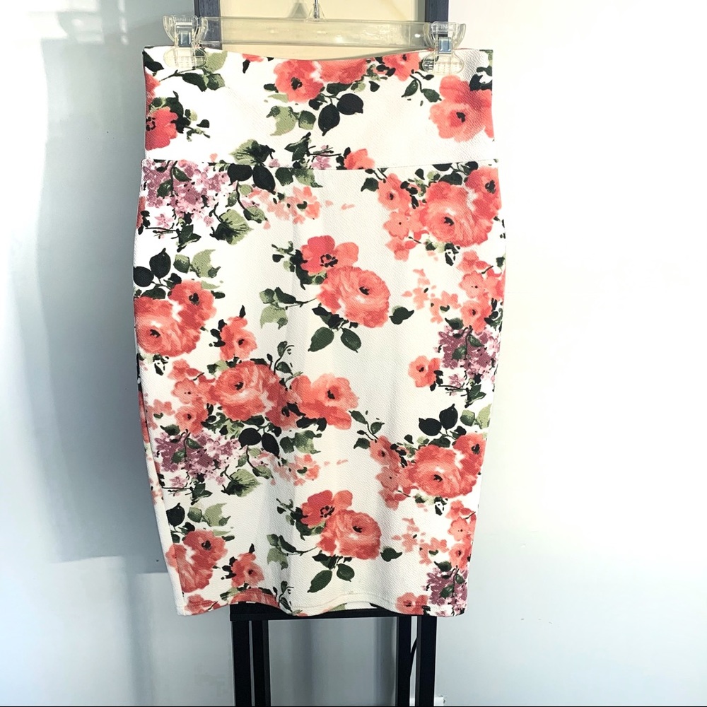 Floral Pencil Skirt Size Large